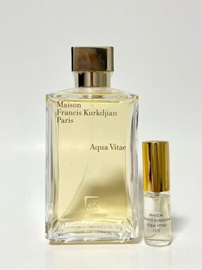 Maison Francis Kurkdjian Aqua Vitae E.D.T (5ml) decant